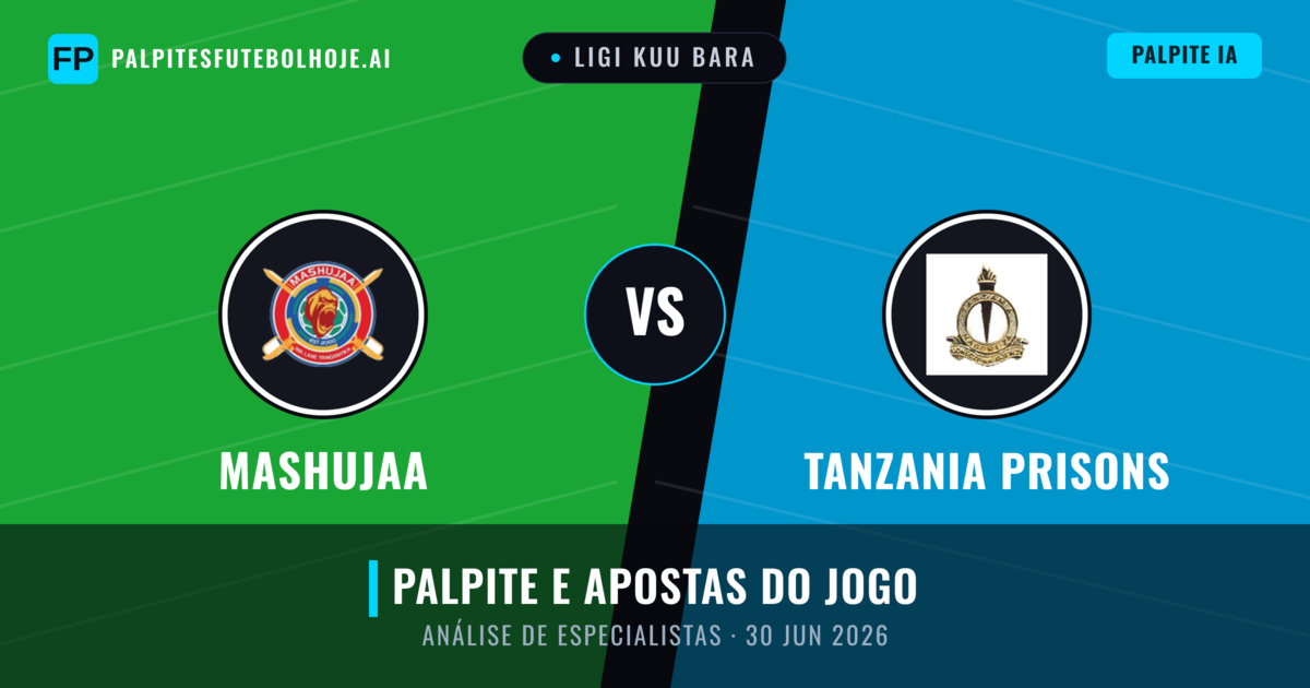 Mashujaa vs Tanzania Prisons — prognóstico e prévia do jogo