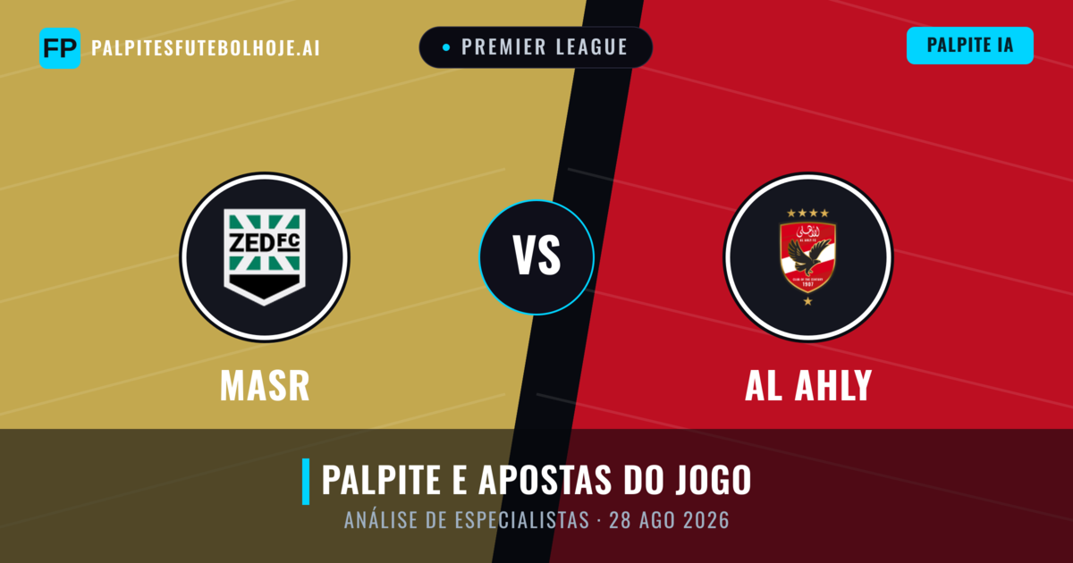 Masr vs Al Ahly — prognóstico e prévia do jogo