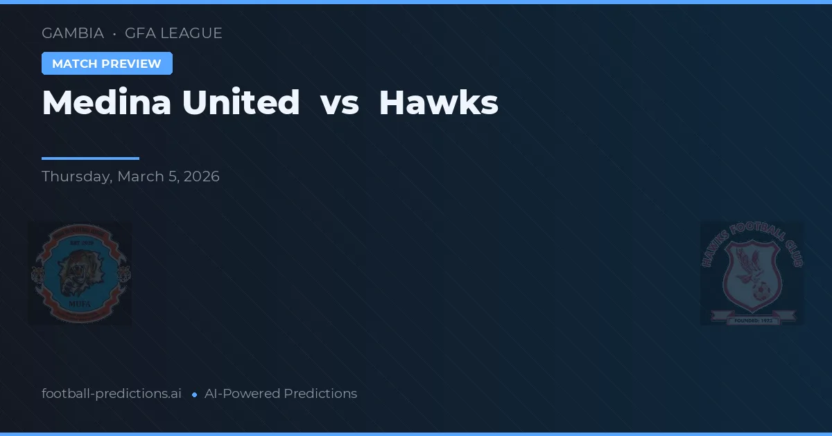 Medina United vs Hawks — prognóstico e prévia do jogo