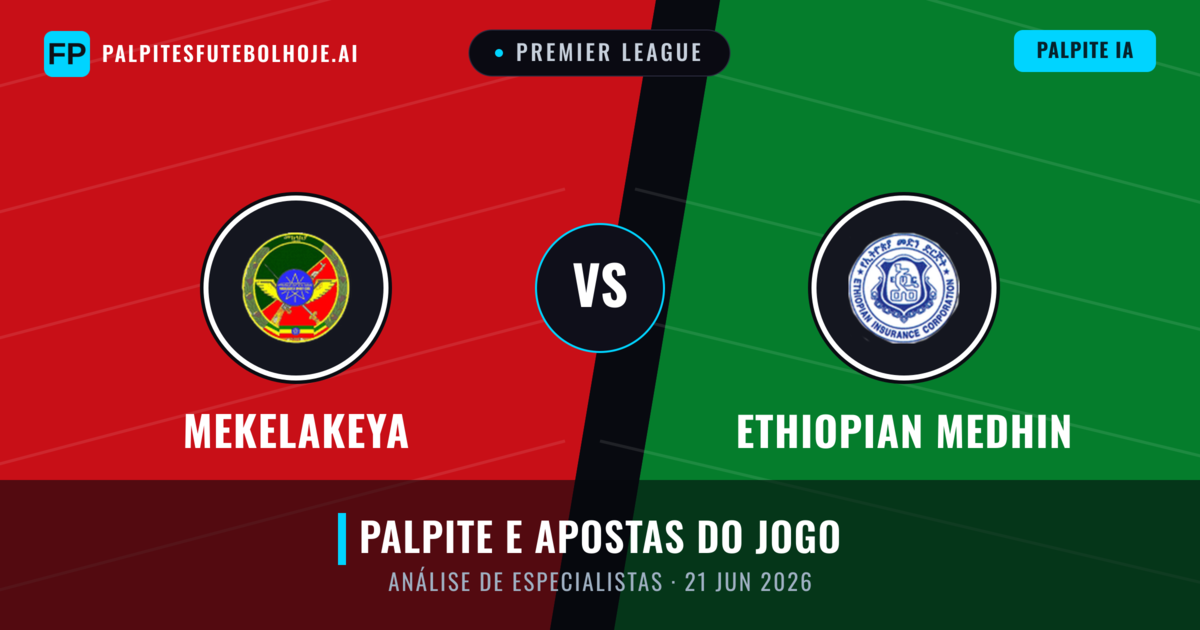 Mekelakeya vs Ethiopian Medhin — prognóstico e prévia do jogo