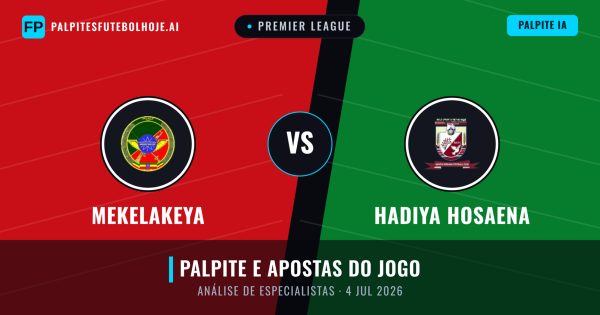 Mekelakeya vs Hadiya Hosaena — prognóstico e prévia do jogo
