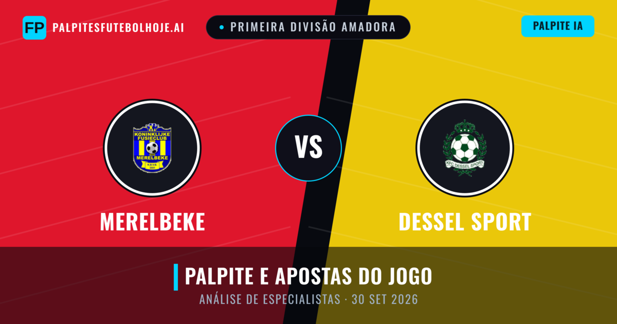 Merelbeke vs Dessel Sport — prognóstico e prévia do jogo