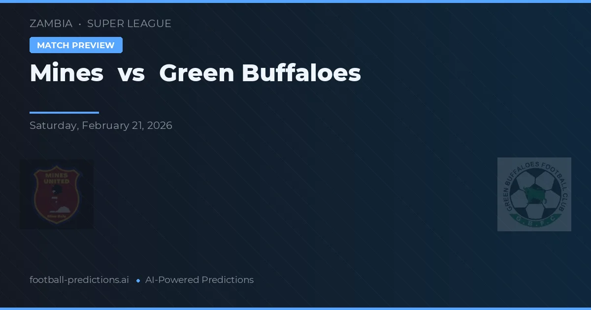 Minas vs Buffalos Verdes — prognóstico e prévia do jogo