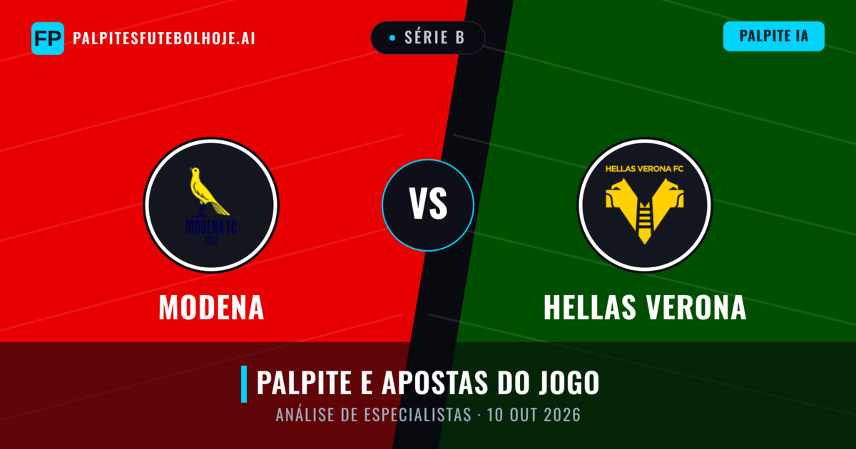 Modena vs Hellas Verona — prognóstico e prévia do jogo