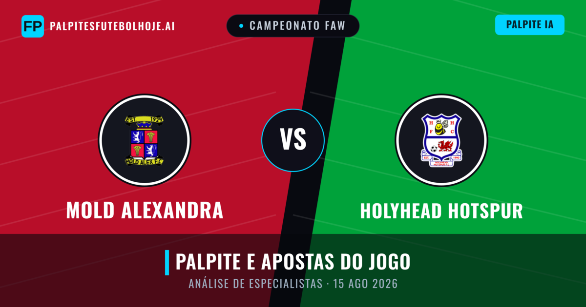 Mold Alexandra vs Holyhead Hotspur — prognóstico e prévia do jogo