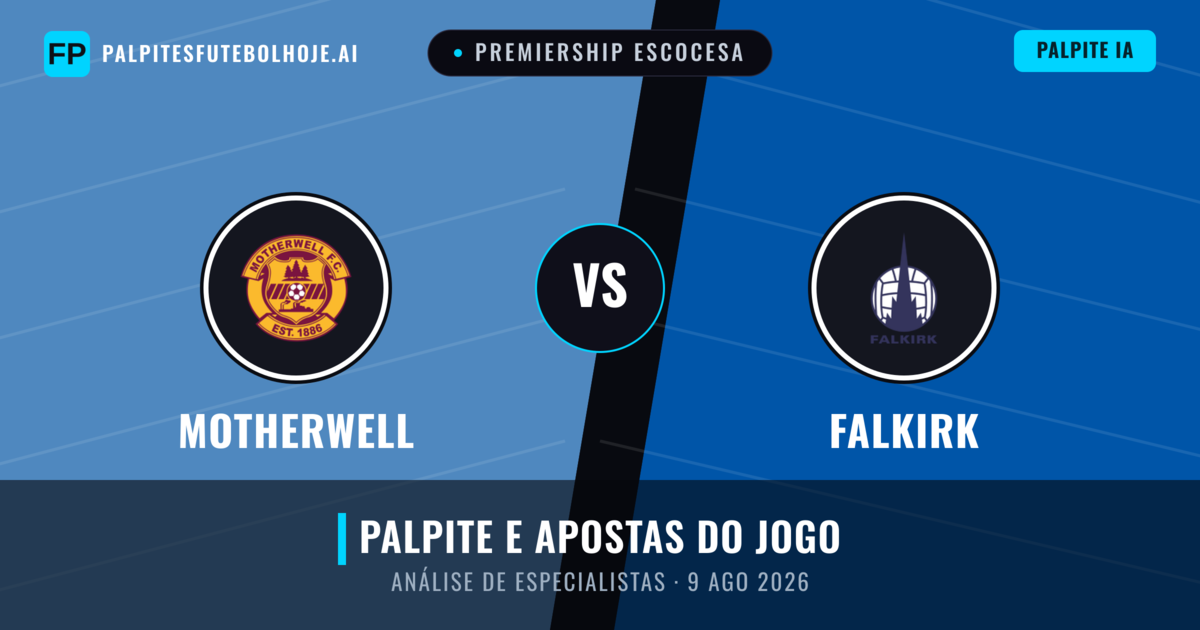 Motherwell vs Falkirk — prognóstico e prévia do jogo