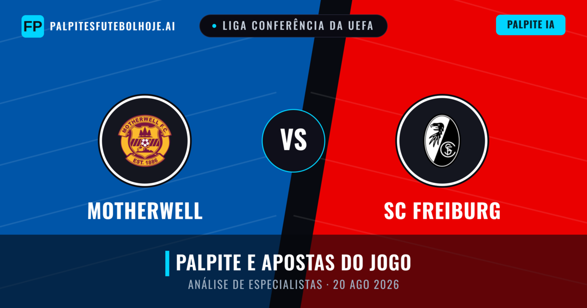 Motherwell vs SC Freiburg — prognóstico e prévia do jogo