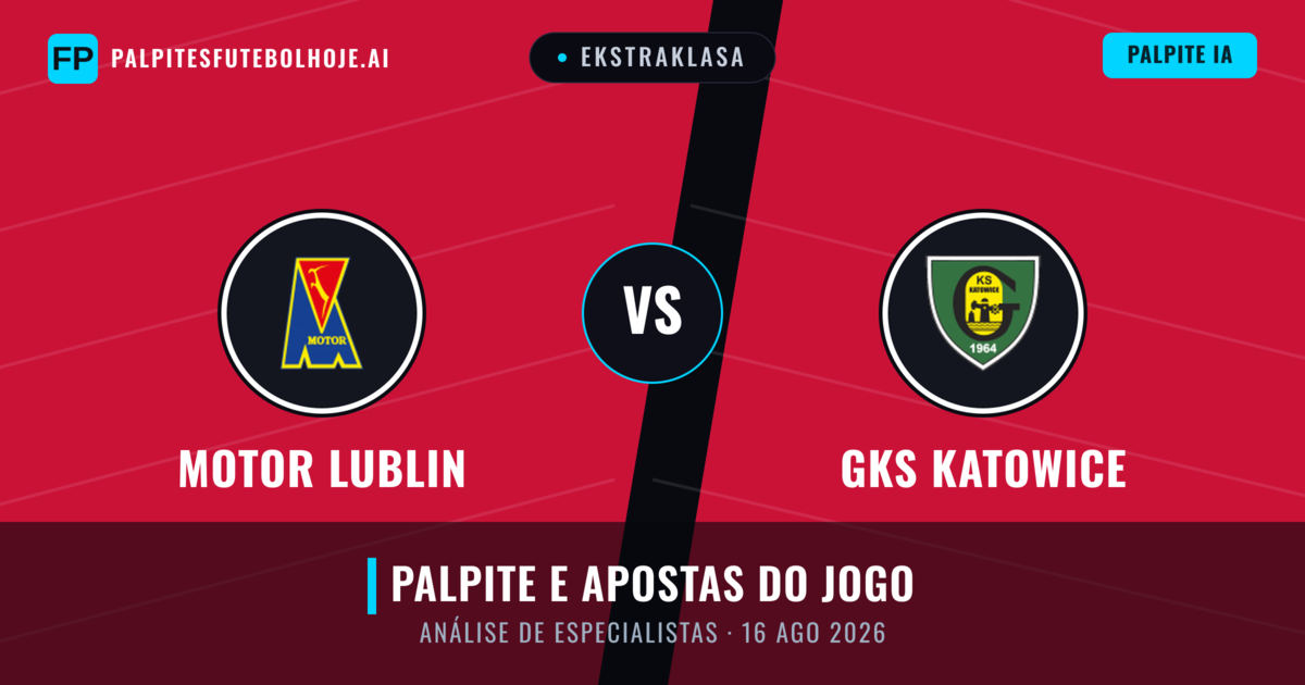 Motor Lublin vs GKS Katowice — prognóstico e prévia do jogo