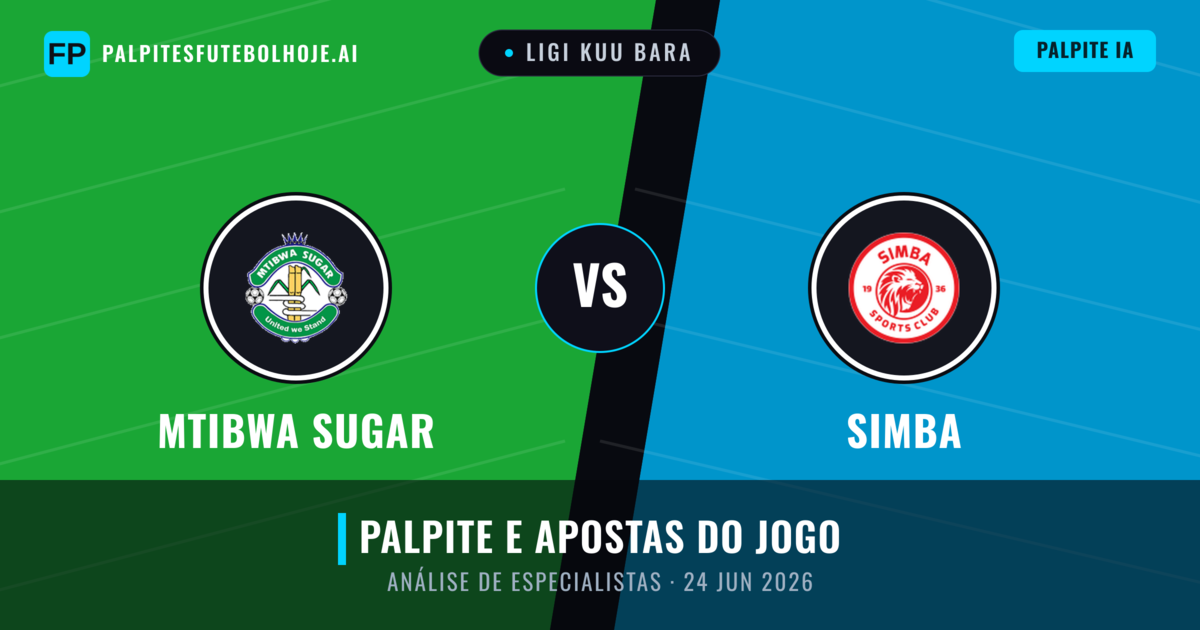 Mtibwa Sugar vs Simba — prognóstico e prévia do jogo