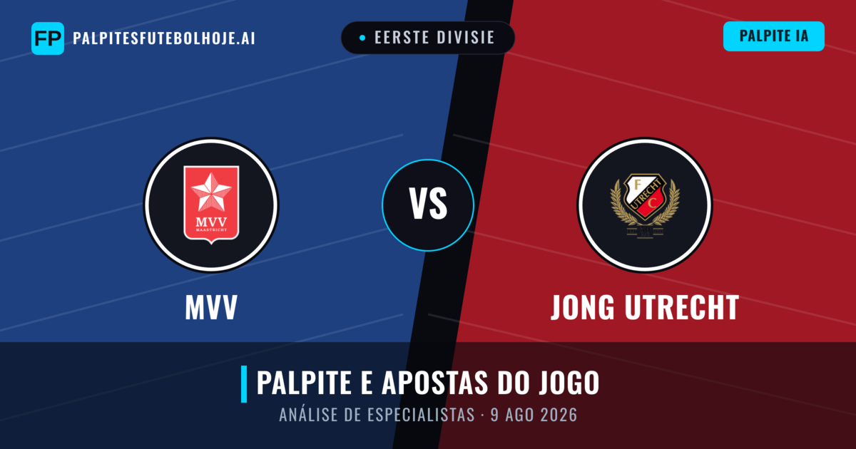 MVV vs Jong Utrecht — prognóstico e prévia do jogo