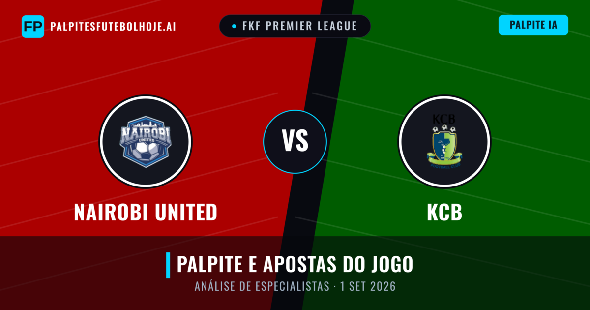 Nairobi United vs KCB — prognóstico e prévia do jogo