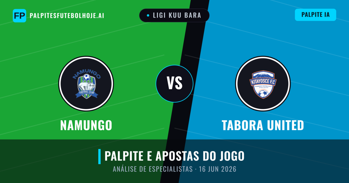 Namungo vs Tabora United — prognóstico e prévia do jogo