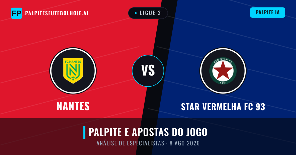Nantes vs Star Vermelha FC 93 — prognóstico e prévia do jogo
