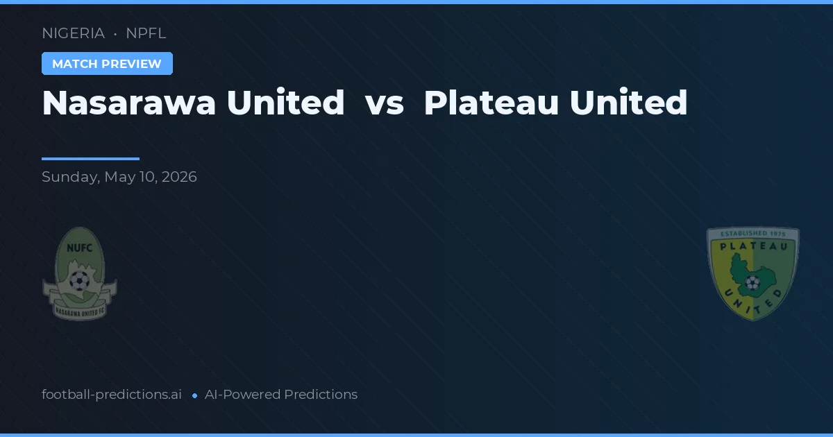 Nasarawa United vs Plateau United — prognóstico e prévia do jogo