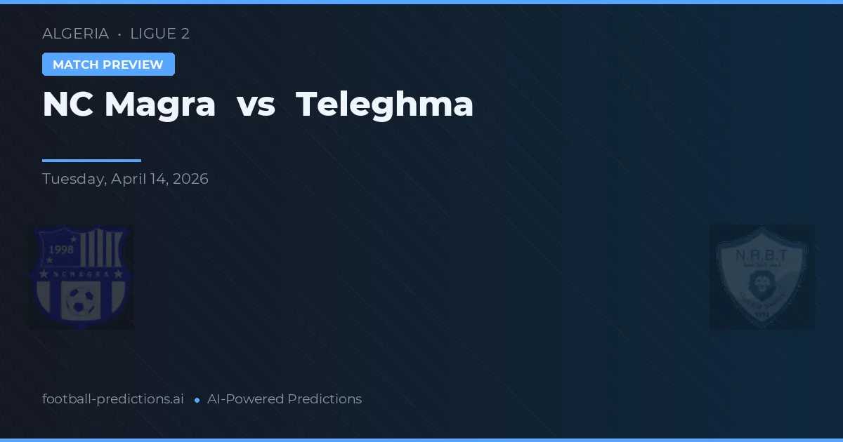 NC Magra vs Teleghma — prognóstico e prévia do jogo