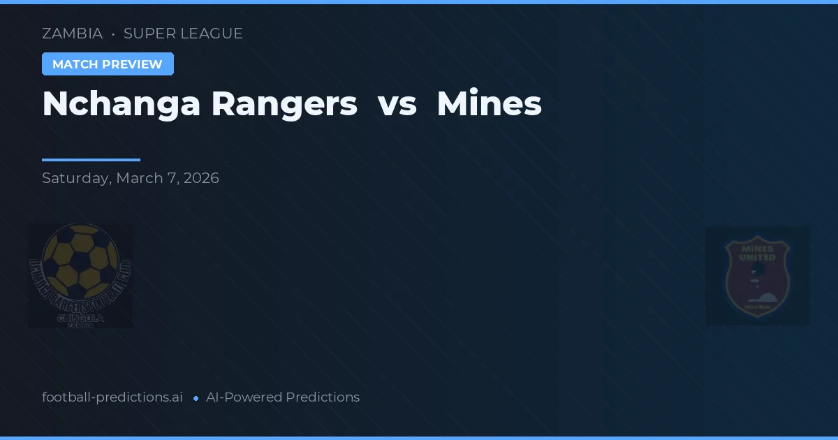 Nchanga Rangers vs Minas — prognóstico e prévia do jogo