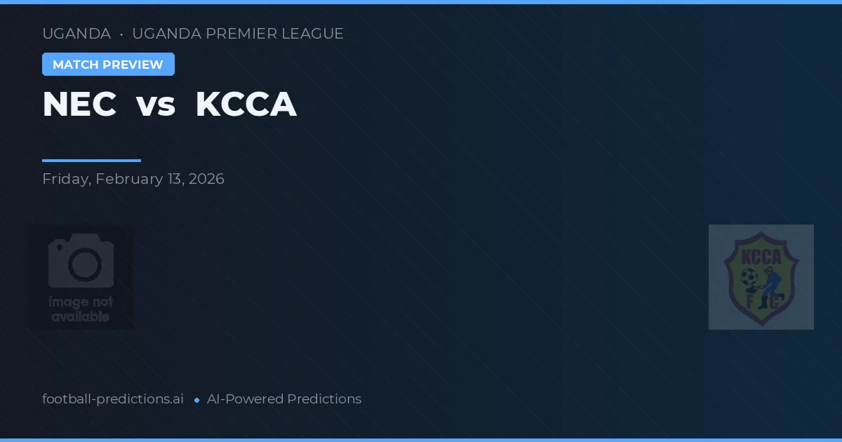 NEC vs KCCA — prognóstico e prévia do jogo