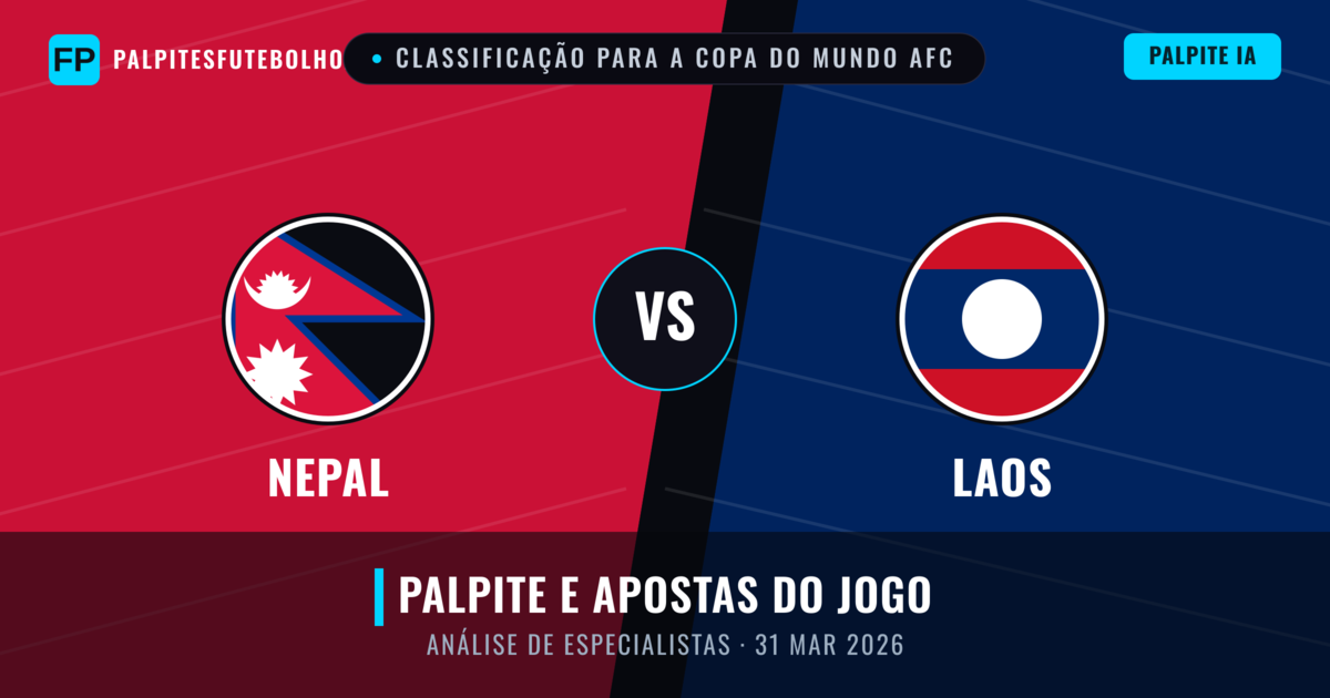 Nepal vs Laos — prognóstico e prévia do jogo