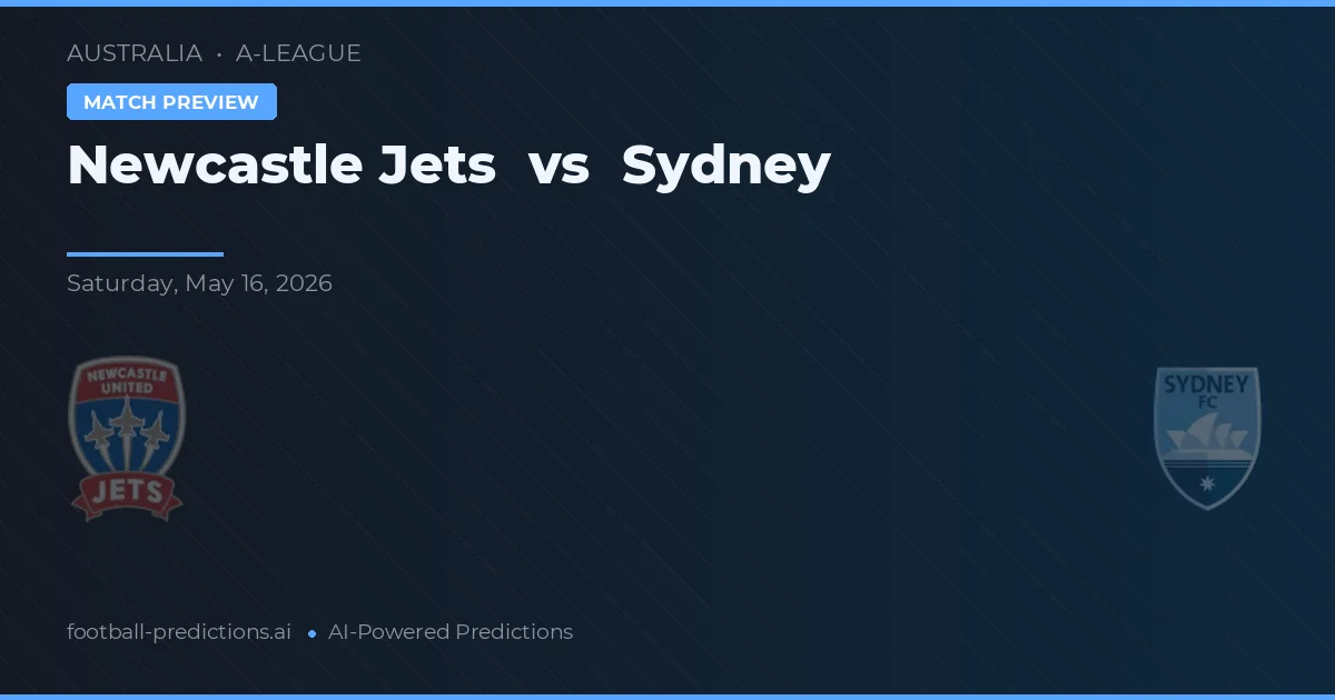 Newcastle Jets vs Sydney — prognóstico e prévia do jogo