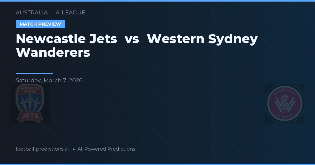 Newcastle Jets vs Western Sydney Wanderers — prognóstico e prévia do jogo