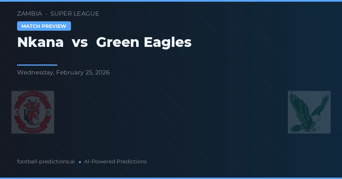 Nkana vs Águias Verdes — prognóstico e prévia do jogo