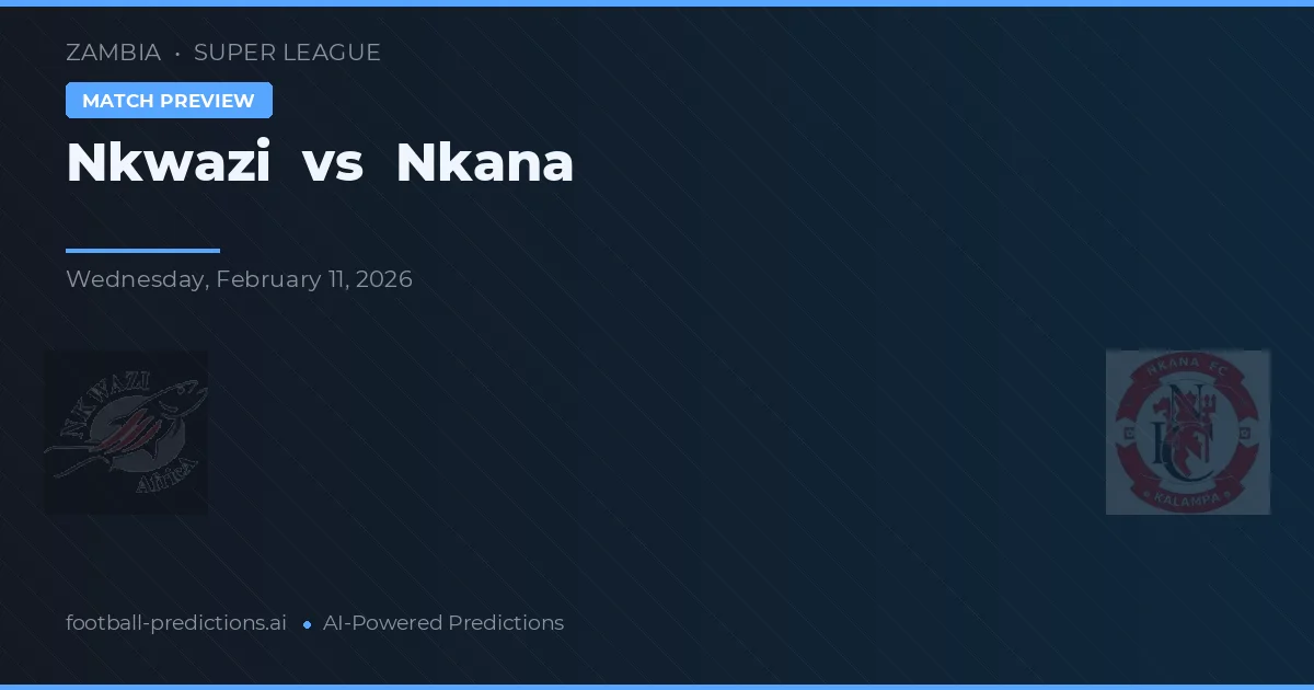 Nkwazi vs Nkana — prognóstico e prévia do jogo