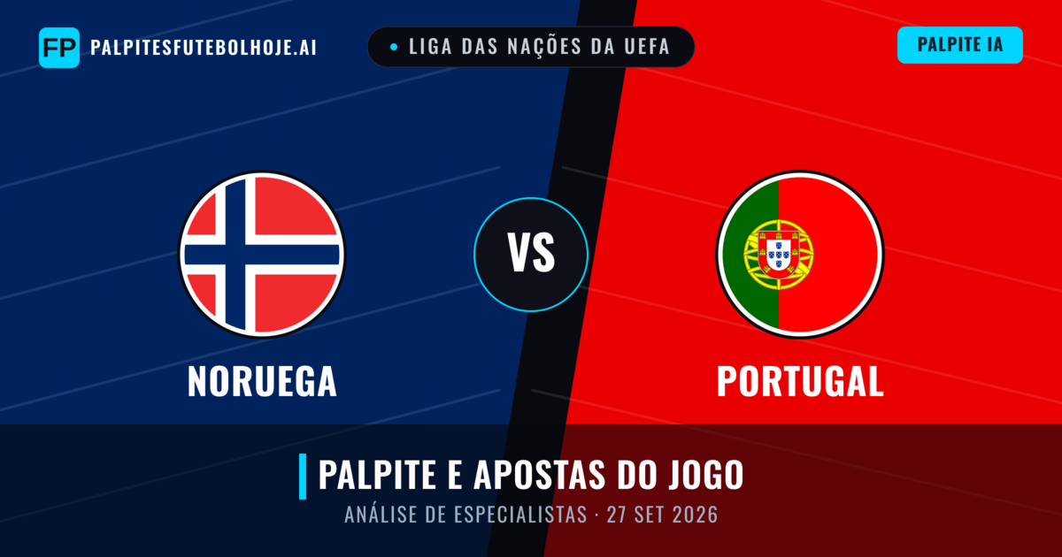 Noruega vs Portugal — prognóstico e prévia do jogo
