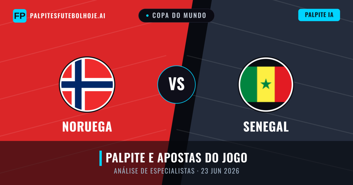 Noruega vs Senegal — prognóstico e prévia do jogo
