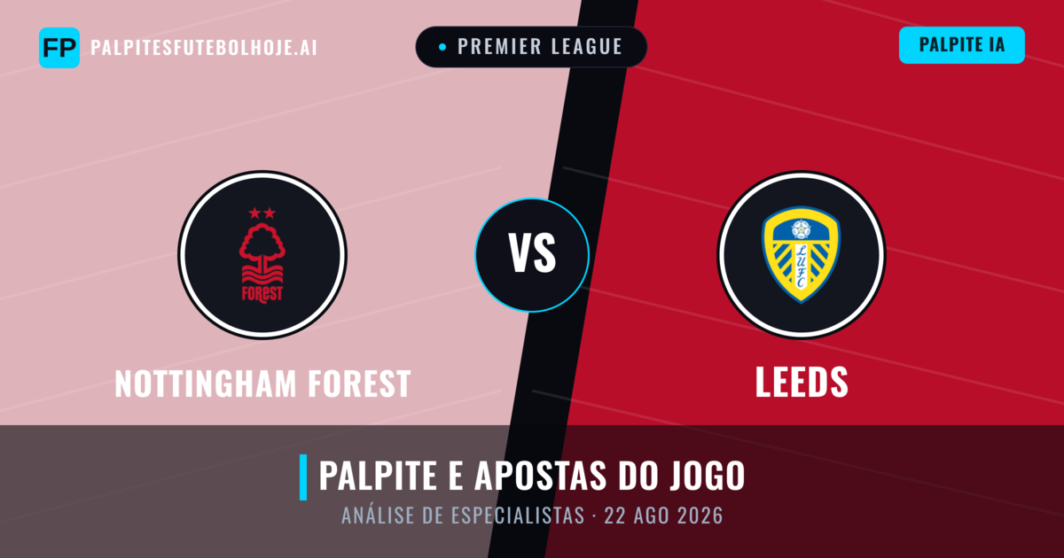 Nottingham Forest vs Leeds — prognóstico e prévia do jogo