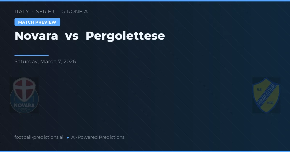 Novara vs Pergolettese — prognóstico e prévia do jogo
