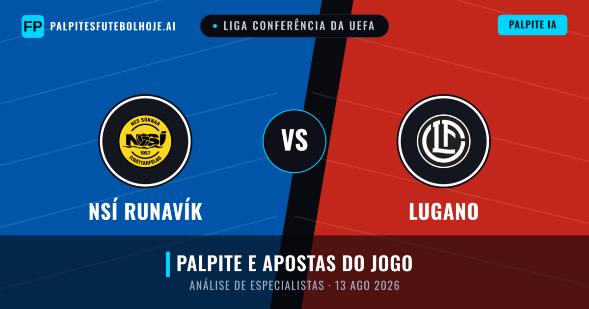 NSÍ Runavík vs Lugano — prognóstico e prévia do jogo