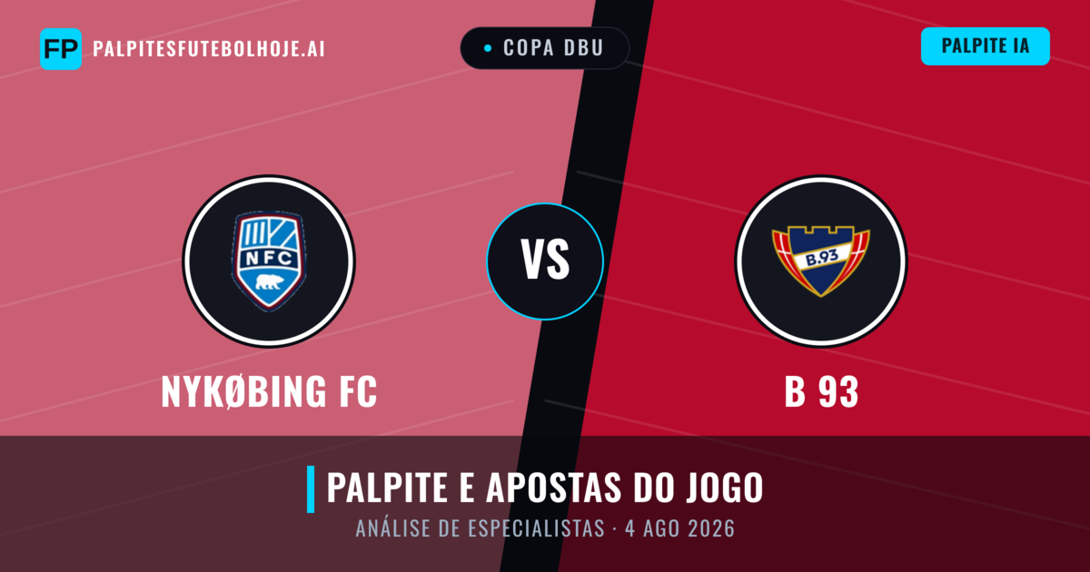 Nykøbing FC vs B 93 — prognóstico e prévia do jogo