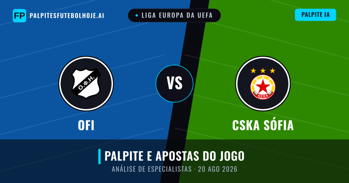 OFI vs CSKA Sófia — prognóstico e prévia do jogo