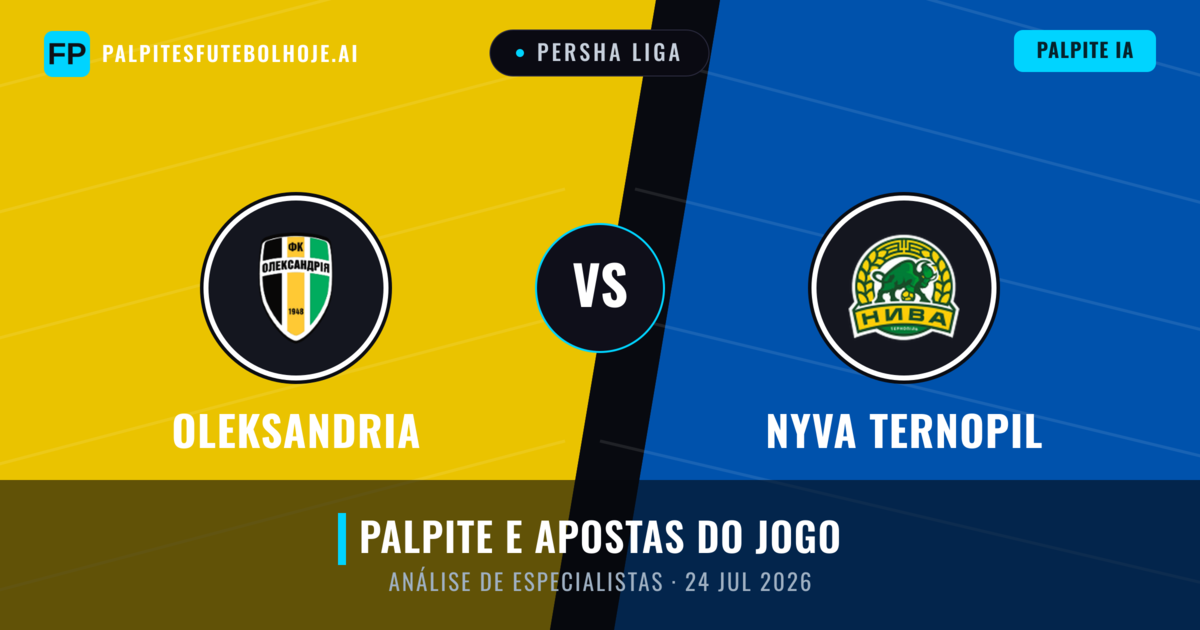 Oleksandria vs Nyva Ternopil — prognóstico e prévia do jogo