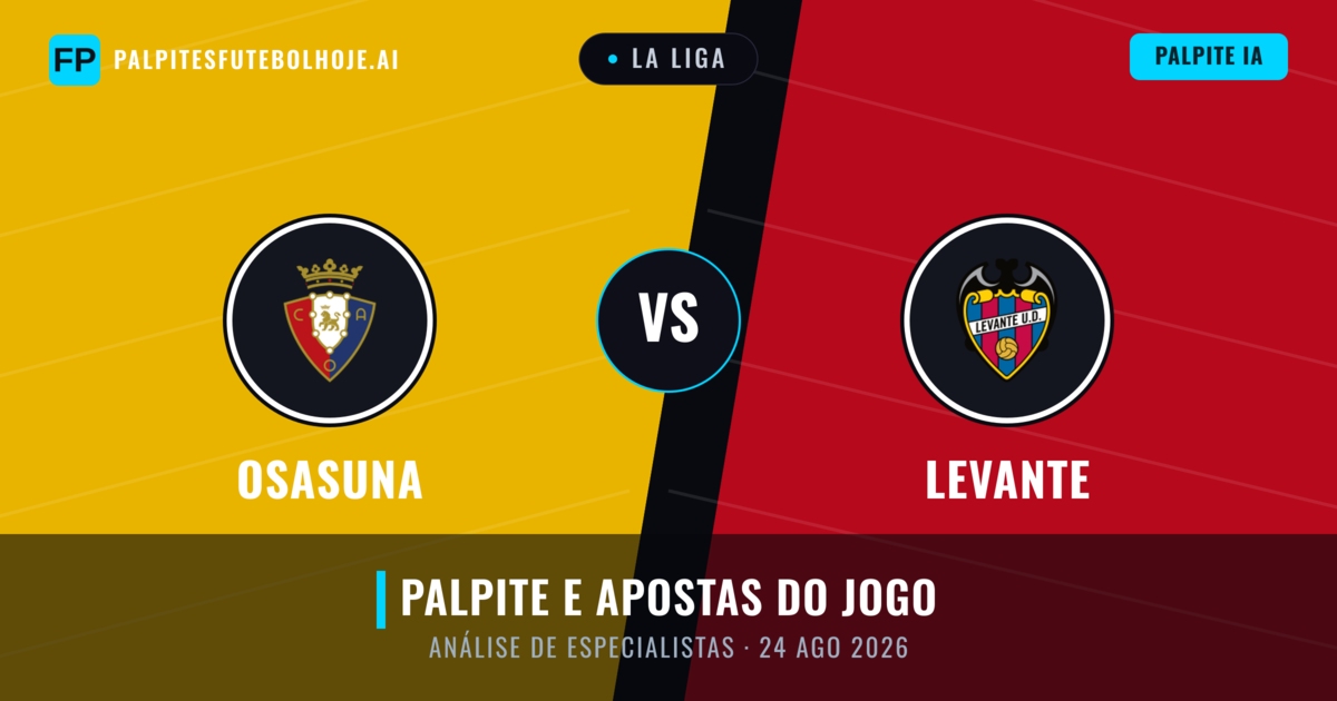 Osasuna vs Levante — prognóstico e prévia do jogo