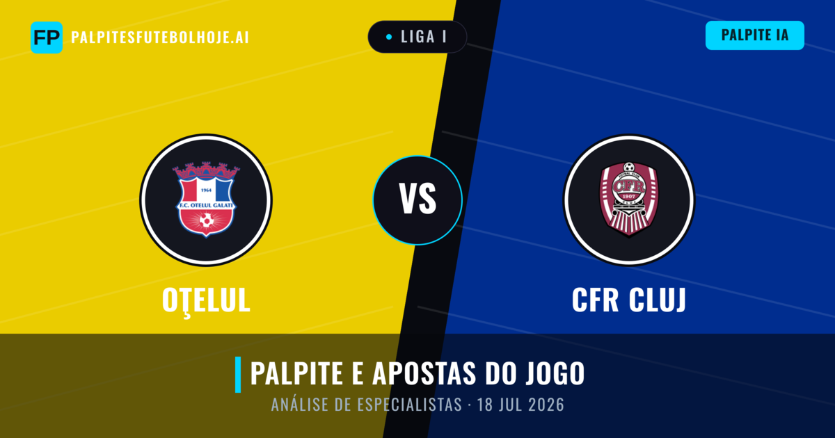 Oţelul vs CFR Cluj — prognóstico e prévia do jogo