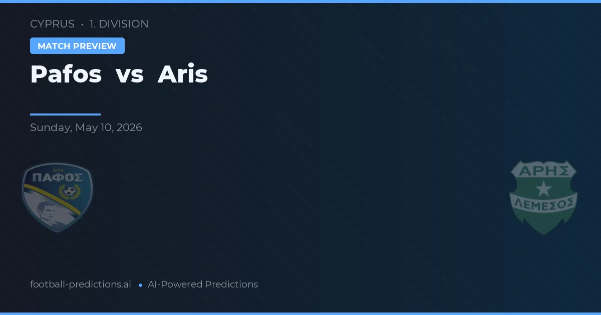 Pafos vs Aris Limassol — prognóstico e prévia do jogo