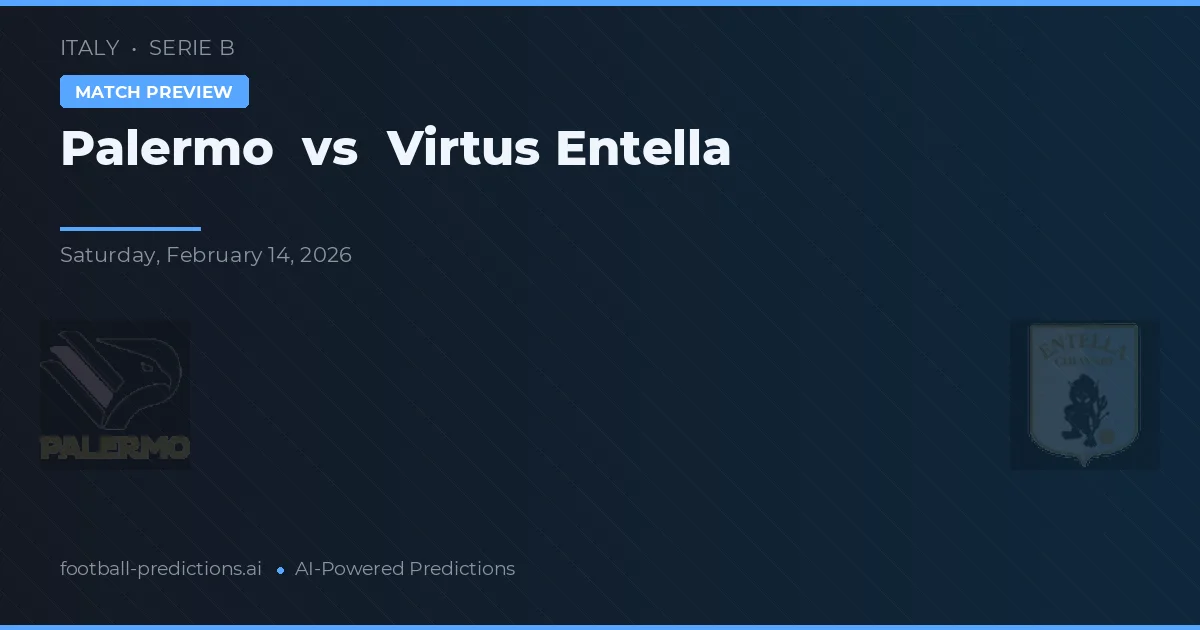 Palermo vs Virtus Entella — prognóstico e prévia do jogo