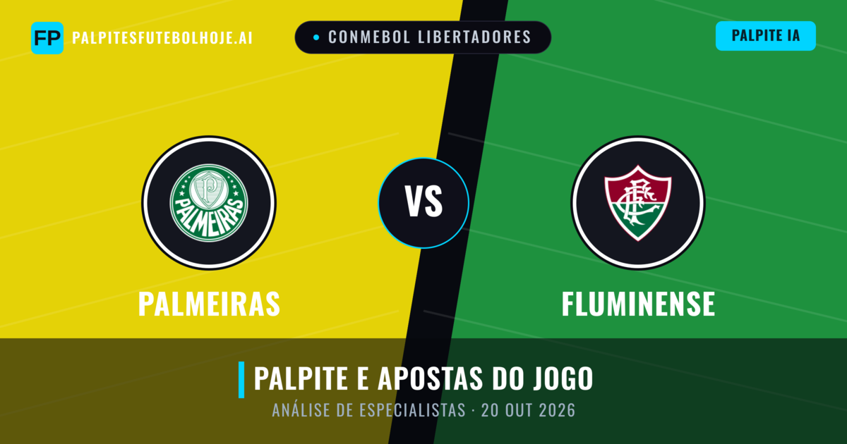 Palmeiras vs Fluminense — prognóstico e prévia do jogo
