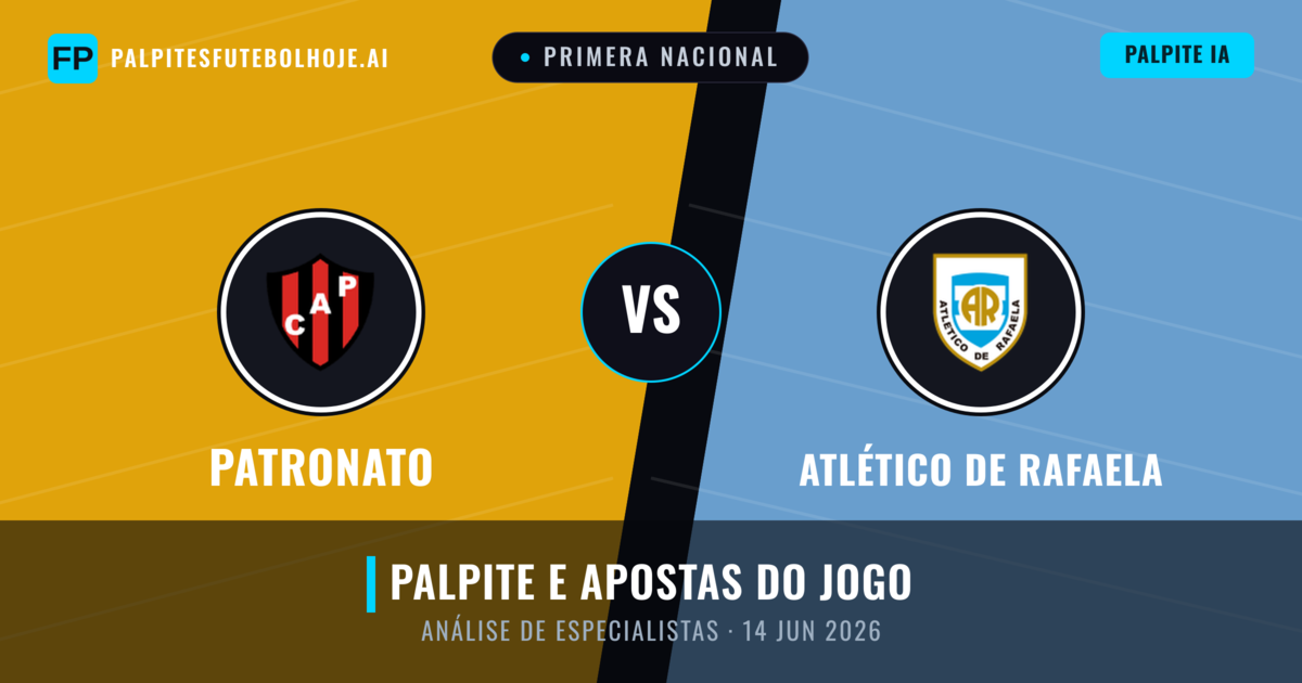 Patronato vs Atlético de Rafaela — prognóstico e prévia do jogo