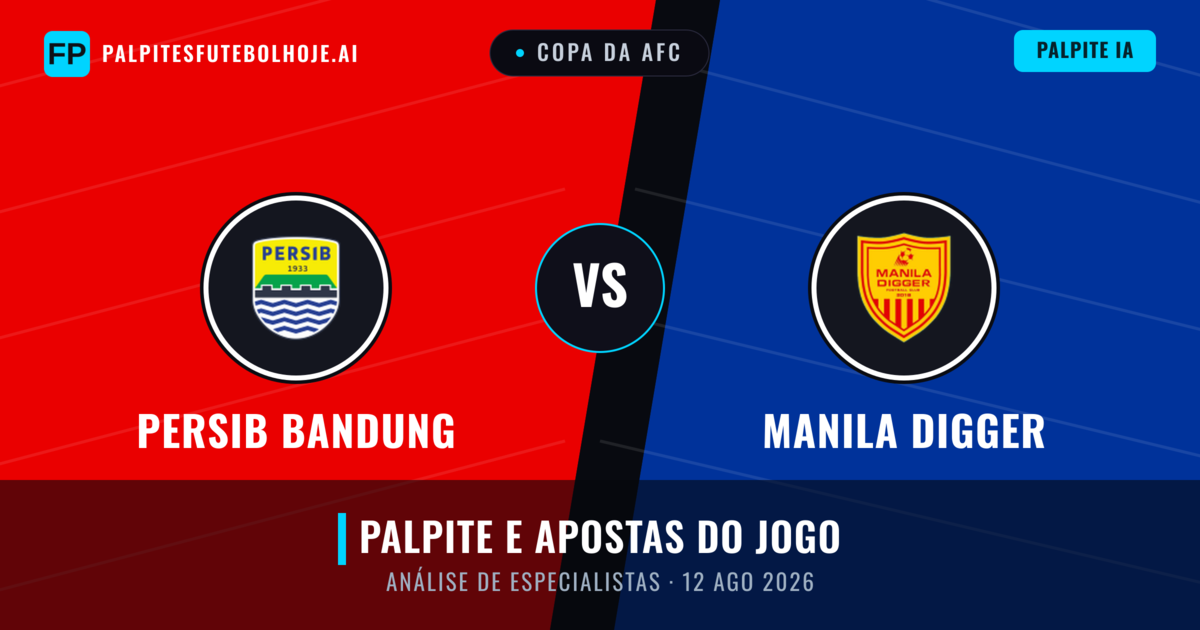 Persib Bandung vs Manila Digger — prognóstico e prévia do jogo