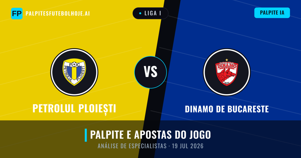 Petrolul Ploiești vs Dinamo de Bucareste — prognóstico e prévia do jogo