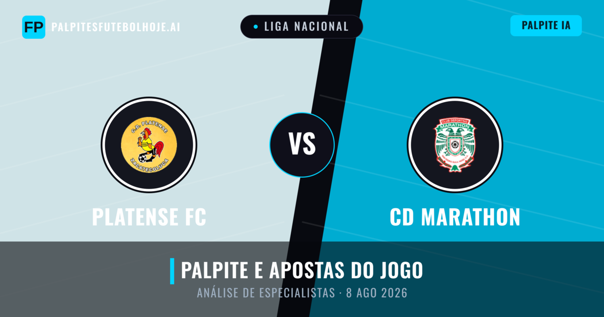 Platense FC vs CD Marathon — prognóstico e prévia do jogo