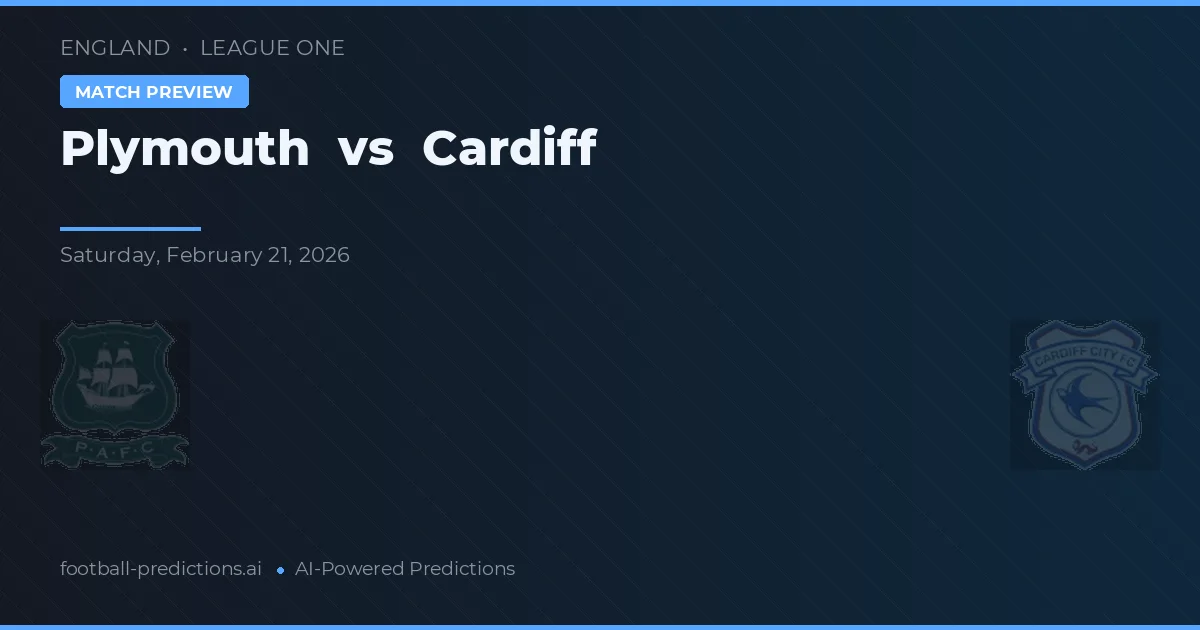 Plymouth vs Cardiff — prognóstico e prévia do jogo