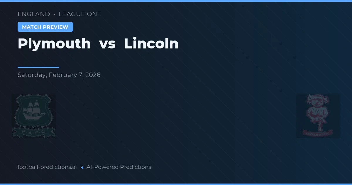 Plymouth vs Lincoln — prognóstico e prévia do jogo