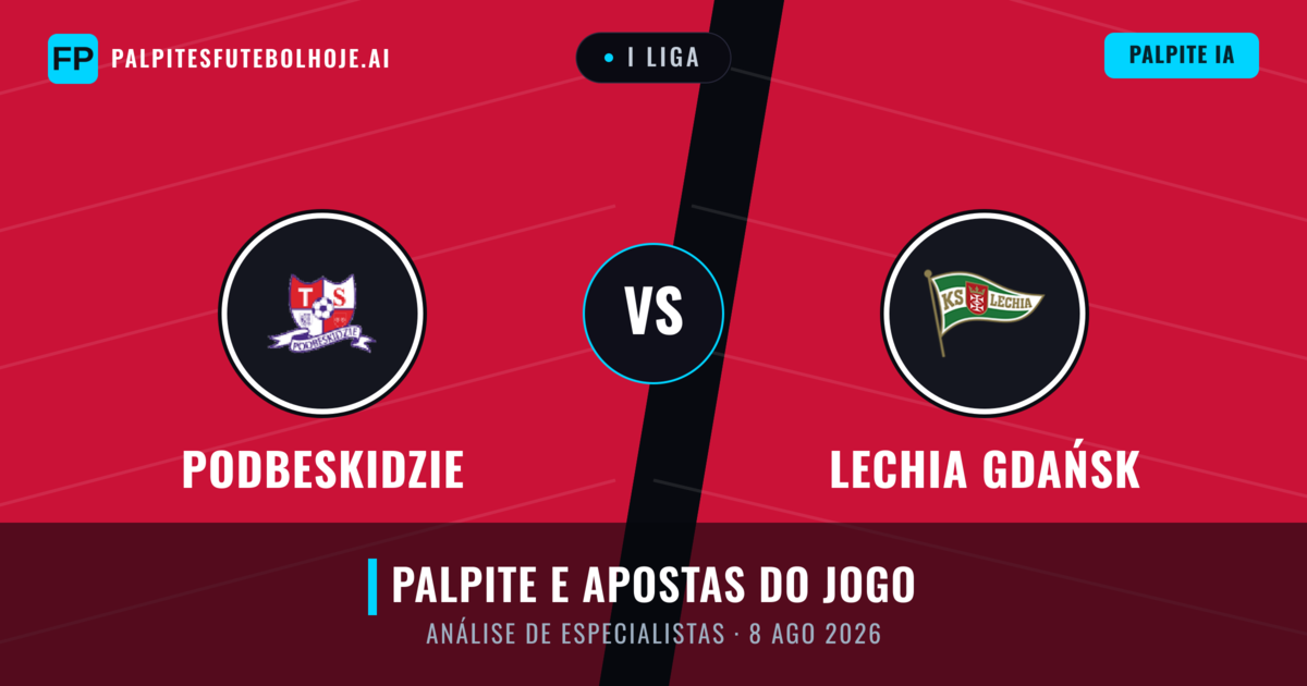 Podbeskidzie vs Lechia Gdańsk — prognóstico e prévia do jogo
