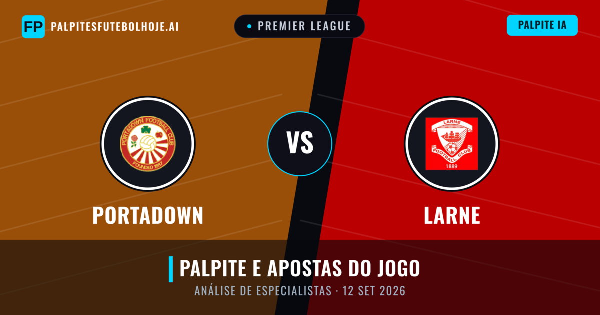 Portadown vs Larne — prognóstico e prévia do jogo