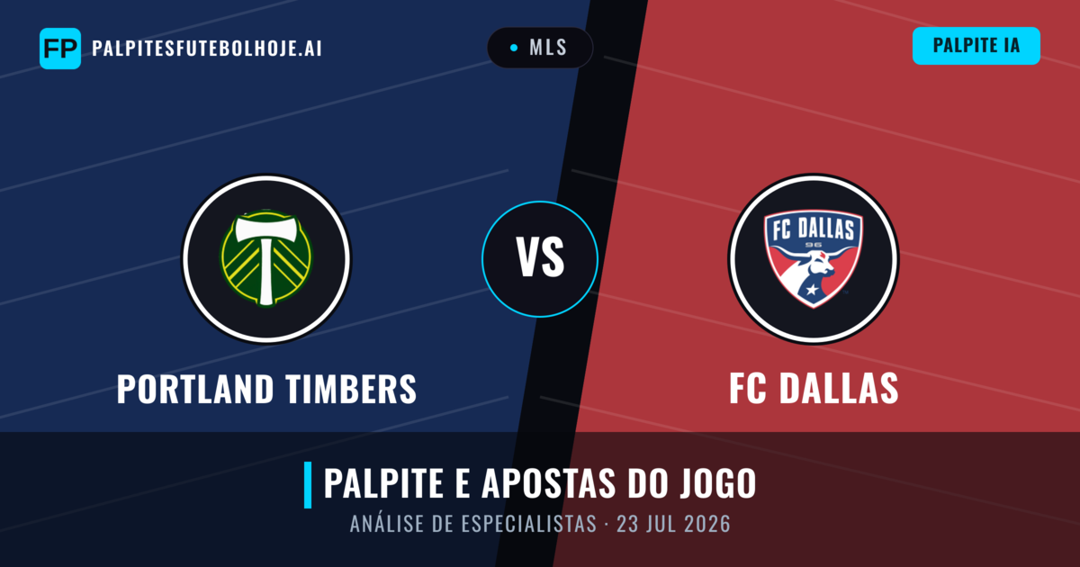 Portland Timbers vs FC Dallas — prognóstico e prévia do jogo