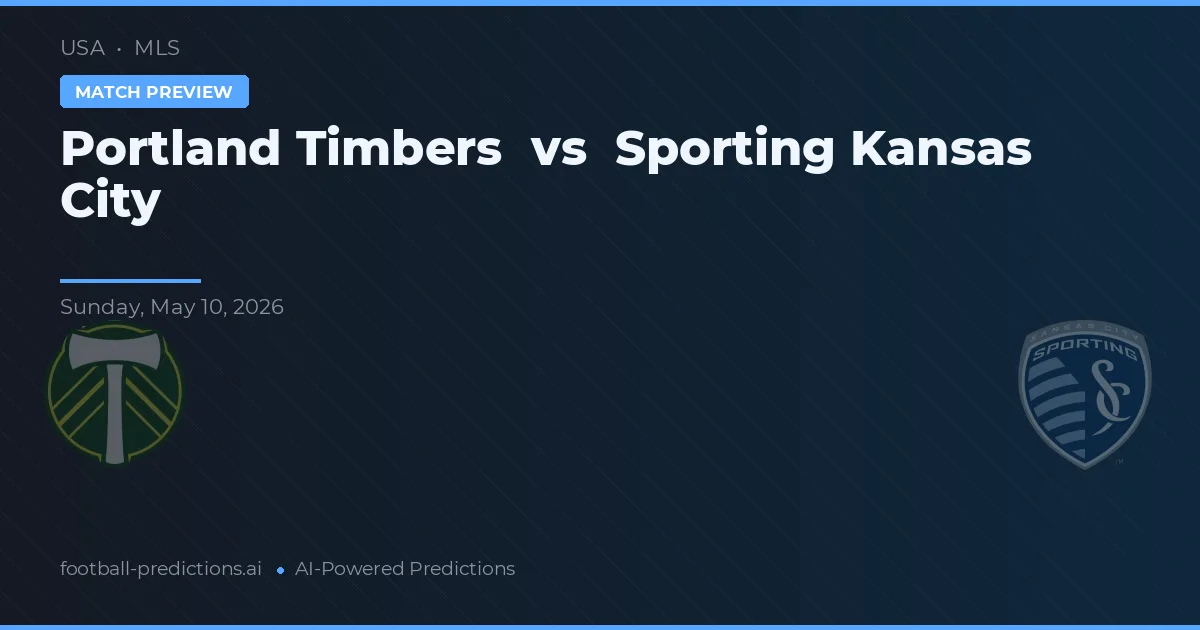 Portland Timbers vs Sporting Kansas City — prognóstico e prévia do jogo