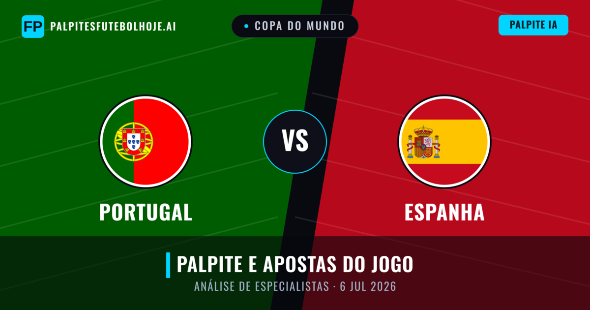 Portugal vs Espanha — prognóstico e prévia do jogo
